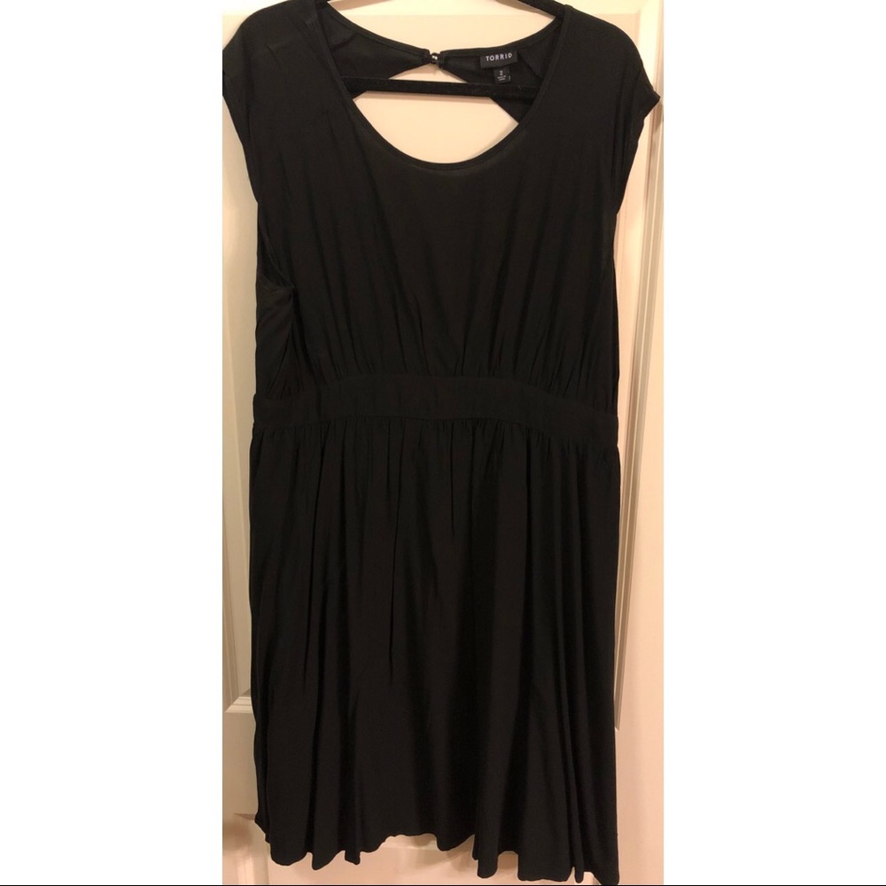 Torrid black open back